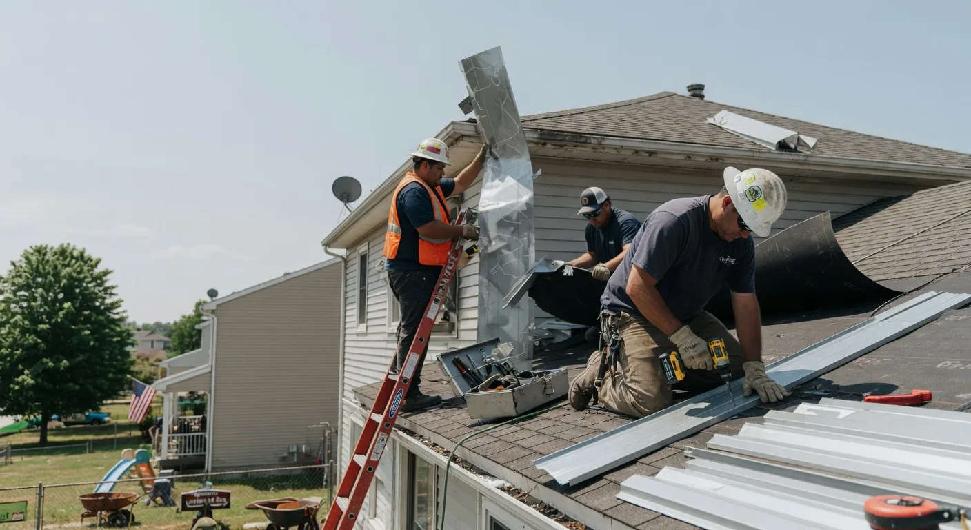 Metal Roof Repair in Garden City, IA